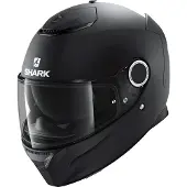Shark Spartan 1.2 Blank Mat Noir XL
