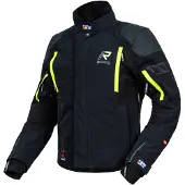Rukka Veste textile pour moto Shield-R, noir/jaune, 62