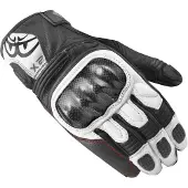 Berik LDX Ladies Black White Motorcycle Gloves Taille XS