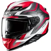 HJC F71 Fes MC1SF Casque Intégral Mat/Noir/Blanc/Rouge 2XL unisex