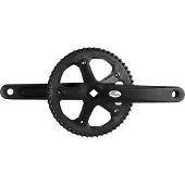 Gates S150 Crankset Argenté 170 mm / 55t
