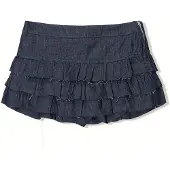 Bershka Jupe bleu marine