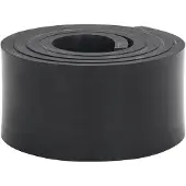 vidaXL Barre en caoutchouc pour chasse-neige Noir 180x10x1 cm