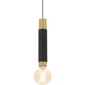 Wever & Ducre Trace E27 Suspension Black Matt|Champagne
