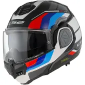 LS2 Helmets LS2 FF906 Advant Sport casque, noir/rouge/bleu, XS (53/54)