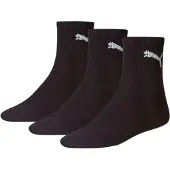 Puma Chaussettes - Short Crew - 3 Pack - Noir - - 35/38 - Chaussettes
