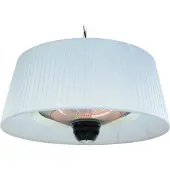 Sunred - Artix - Bright line - Blanc - Modèle suspendu - Chauffage de terrasse - Rayonnement infrarouge - 1500 W - ECO - 3 réglages - LED - Télécommandable - Chauffage électrique