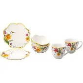 Villeroy & Boch Service à petit-déjeuner 6 pièces Spring Awakening