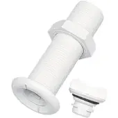 Nuova Rade Thru-hull With Plug 90 Mm 10 Units Blanc