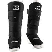 Joya Fightgear - "Velcro" scheenbeschermers - Zwart - XS