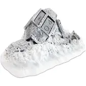 Grupo Erik Star Wars At-at Shot Down 3d Perpetual Calendar Argenté