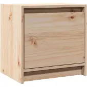 vidaXL Table de chevet 40x30,5x40 cm bois de pin massif