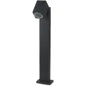 V-TAC Lampe de borne d'extérieur GU10 - IP44 - Noir