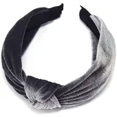 Everneed Carla Velour Hårbøjle Grey (U)