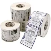 Zebra CryoCool 8100T - Polyester - adhésif permanent en acrylique - Blanc satiné - 38 x 13 mm 9720 étiquette(s) (2 rouleau(x) x 4860 étiquettes