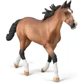 Collecta 80004 Étalon standard Pacer-Braun 18 cm Le monde du cheval