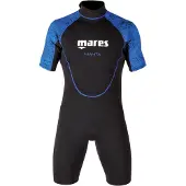 Mares Aquazone Manta 2.2 Mm Short Sleeve Shorty Noir 3XL Homme