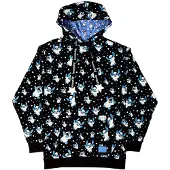 Loungefly Stich Hoodie Ghost Costume Noir L