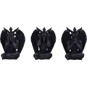 Nemesis Now - Three Wise Baphomet - Figures