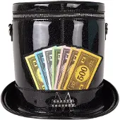 Loungefly Torebka Crossbody Monopoly Top Hat od Hasbro i , skórzana PU