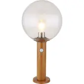 Globo Lighting Lighting Lampe d'extérieur en aluminium moulé sous pression aspect bois, 1x E27 LED