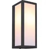 Globo Lighting lampe d'extérieur métal noir mat, 1x E27