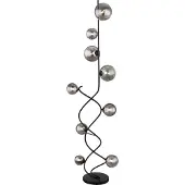 Globo Lighting Lampadaire noir Riha 9-Lumière