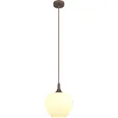 Globo Lampe à suspension marron Maxy 1 lumière Ø 24cm