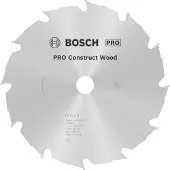 Bosch 2608641201 - Lame de Scie Circulaire Construct Wood, 190 x 20/16 x 2,6 mm, 12D