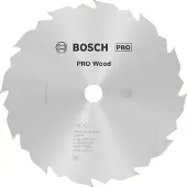 Bosch Powertools Se Wo H 160x16-12 Wood Circular Saw Disc Argenté