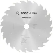 Bosch 2608837681 - Lame pour scie circulaire ACCU Standard for Wood 165x15.875x1.5/1.0x24T