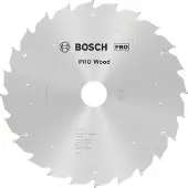Bosch Powertools 2608837724 - Lame pour scie circulaire ACCU Standard for Wood 216x30x1.7/1.2x24T