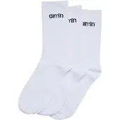 Aim'n Chaussettes de sport noir / blanc