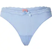 Hunkemoller String 'Lola' bleu ciel