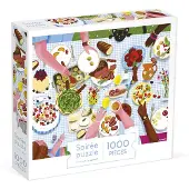 Janod Puzzle Repas de famille - 1000 pièces cartondès 8 ans