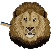 Doing Goods Tapis tête de lion Ari L