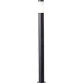 Brilliant Lampe d'extérieur moderne DODY en noir | Lampe d'allée de 111cm de haut pour le jardin | Douille E27 max. 20W |Métal synthétique