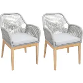 MCW Chaise de jardin -H56b (lot de 2)