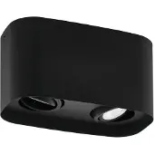 Eglo Spot en saillie Zigbee Caminales-Z 2 lumières noir