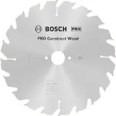 Bosch Lame de scie circulaire Construct Wood 250x30mm T20