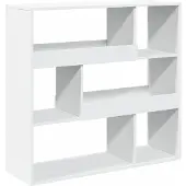 vidaXL Bibliothèque blanc 100x33x125,5 cm bois d'ingénierie
