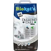 Biokats Diamond Care Classic 8 L - Litière pour chats agglomérante à base de bentonite