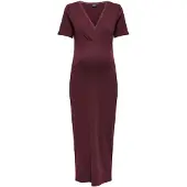 ONLY Maternity Robe 'MIPASS' bordeaux