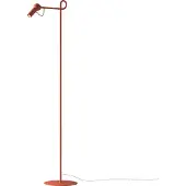 Kdln Lampadaire , Bird, dimmable, Rouge, Salon / séjour, Métal
