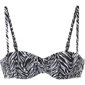 s.Oliver Hauts de bikini noir / blanc