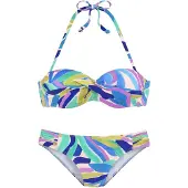 s.Oliver Bikini bleu / bleu marine / turquoise / violet foncé