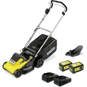 Kärcher Tondeuse à Gazon électrique Lmo 4-18 Dual Battery Set
