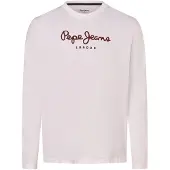 Pepe Jeans T-Shirt 'Eggo' bleu marine / rouge rubis / blanc