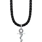 KUZZOI Chaîne noir / argent