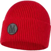 MARIKOO Bonnet 'Effelin 16' gris / rouge